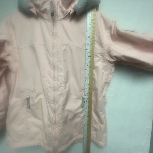 Columbia Women's Pink Hooded Vertex Omni-Shield Winter Jacket - Size L - Picture 12 of 15